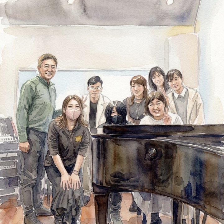 ピアノ弾き合い🎹スタインウェイ^o^