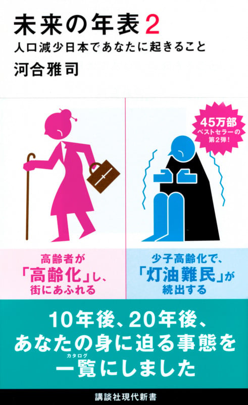 未来の年表2 人口減少日本であなたに起きること (講談社現代新書)の写真