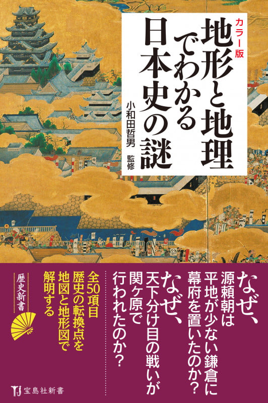 カラー版 地形と地理でわかる日本史の謎 (宝島社新書)の書影