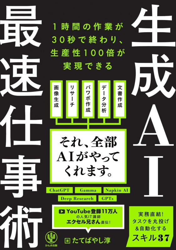 生成AI最速仕事術の写真