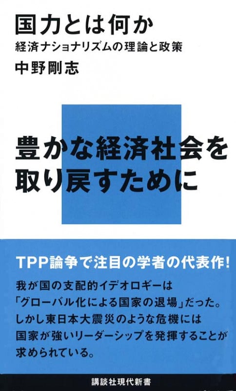 国力とは何か―経済ナショナリズムの理論と政策 (講談社現代新書)の写真
