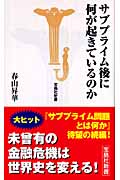 サブプライム後に何が起きているのか (宝島社新書)の写真