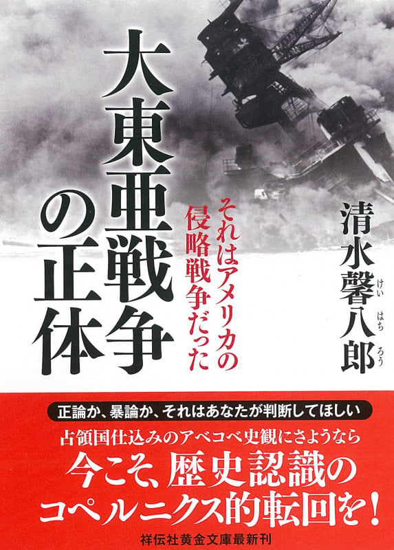 大東亜戦争の正体  それはアメリカの侵略戦争だった (祥伝社黄金文庫)の写真