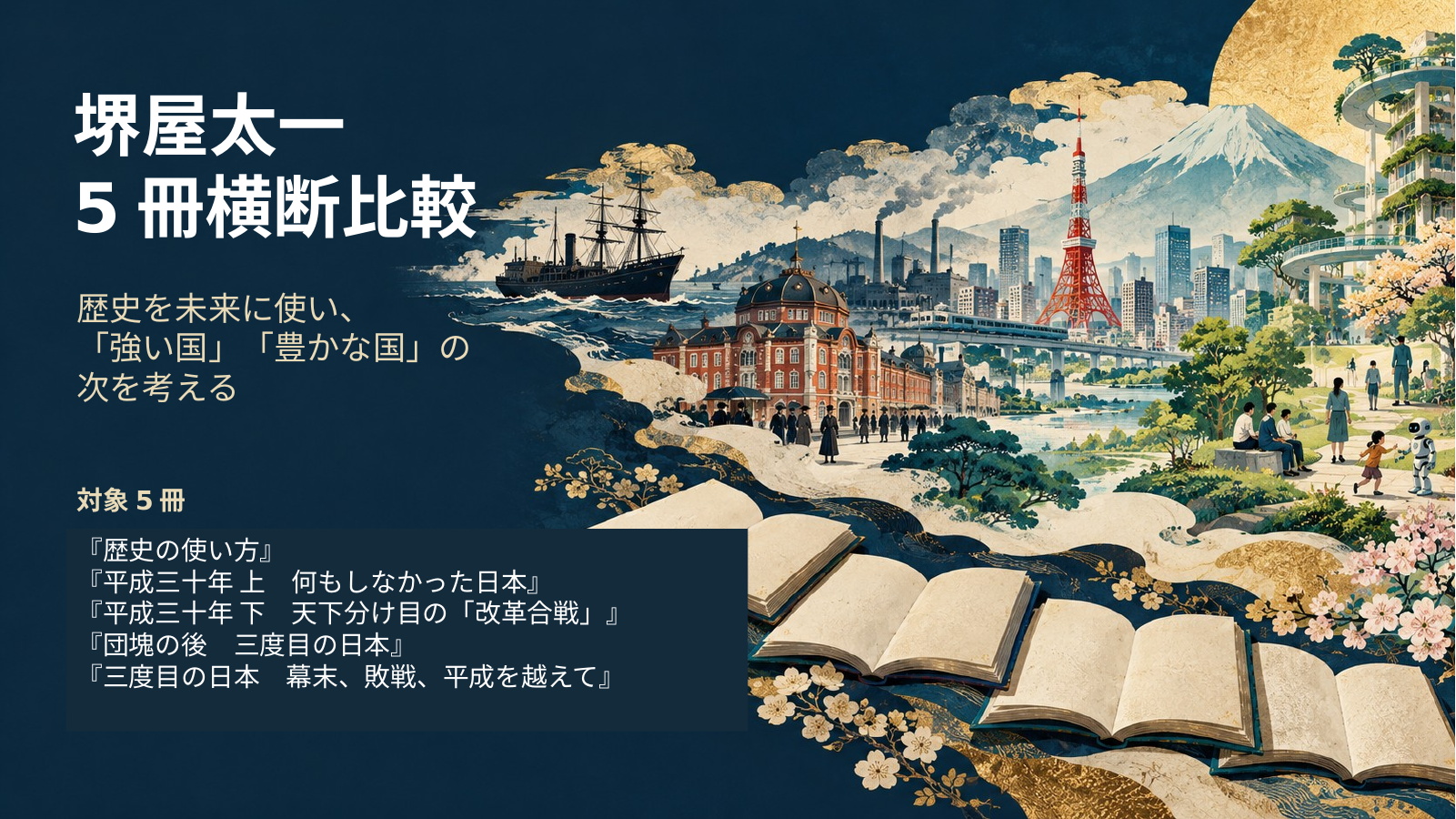 堺屋太一の予測小説 スライド 1