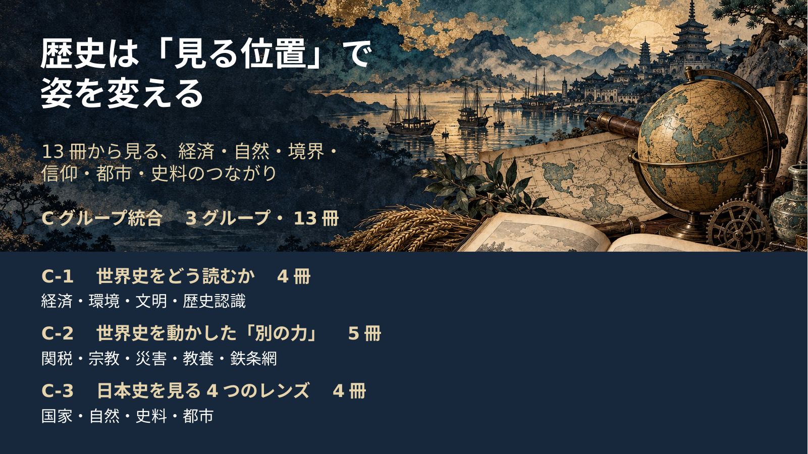 歴史を読み解く視点・Cグループ スライド 1