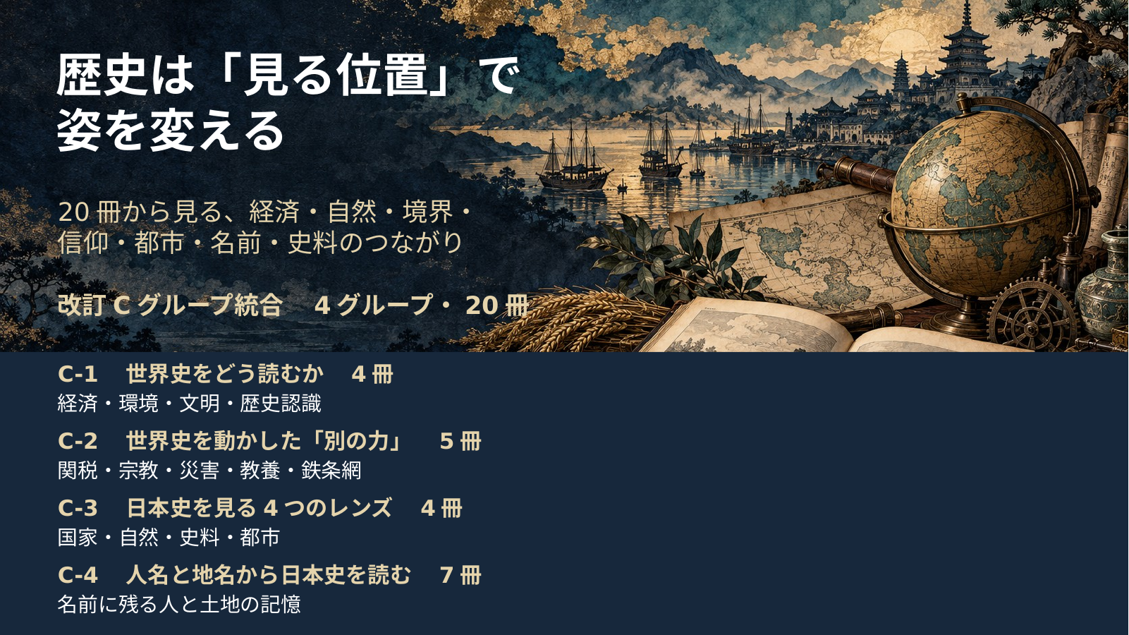 改訂・歴史は見る位置で姿を変えるCグループ スライド 1
